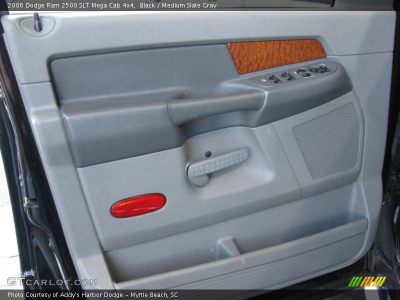 Black / Medium Slate Gray 2006 Dodge Ram 2500 SLT Mega Cab 4x4