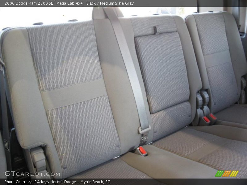 Black / Medium Slate Gray 2006 Dodge Ram 2500 SLT Mega Cab 4x4