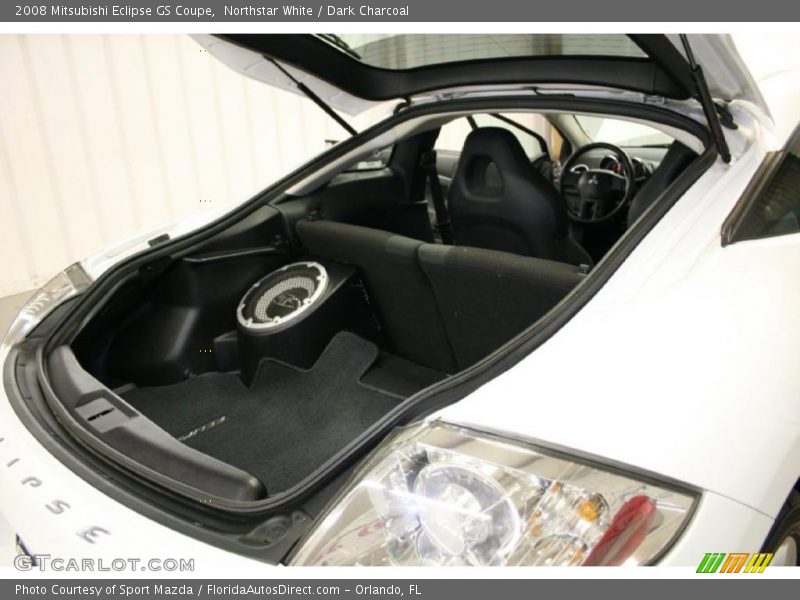 Northstar White / Dark Charcoal 2008 Mitsubishi Eclipse GS Coupe