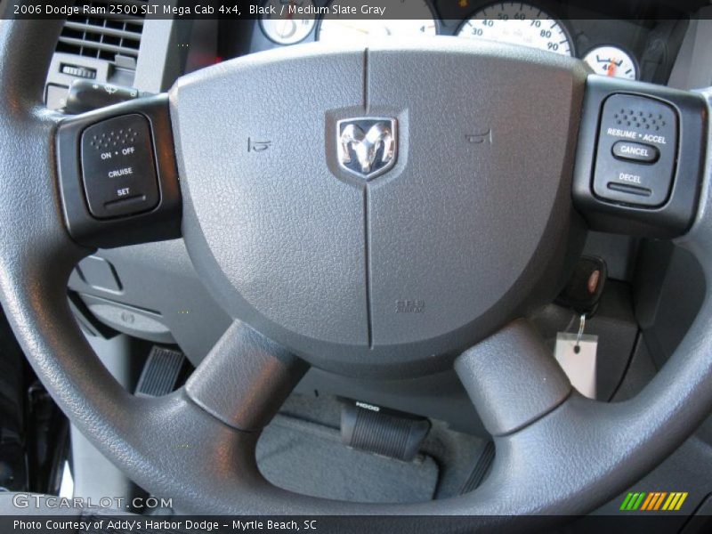 Black / Medium Slate Gray 2006 Dodge Ram 2500 SLT Mega Cab 4x4