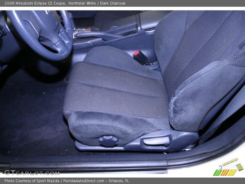 Northstar White / Dark Charcoal 2008 Mitsubishi Eclipse GS Coupe