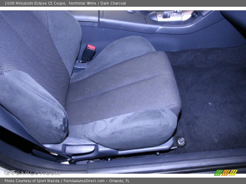 Northstar White / Dark Charcoal 2008 Mitsubishi Eclipse GS Coupe