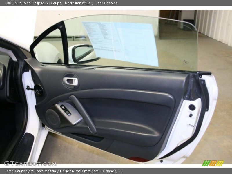 Northstar White / Dark Charcoal 2008 Mitsubishi Eclipse GS Coupe