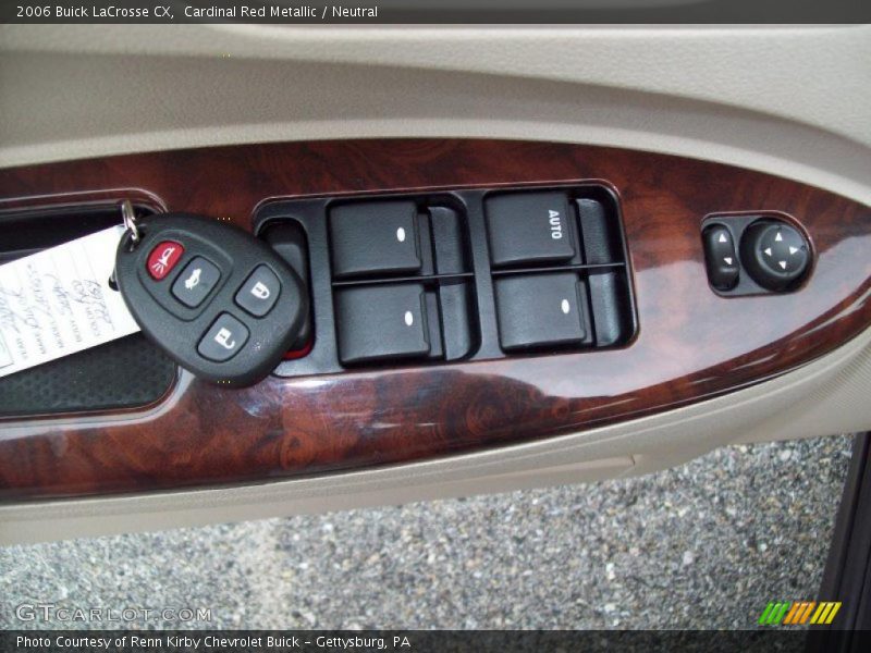 Cardinal Red Metallic / Neutral 2006 Buick LaCrosse CX