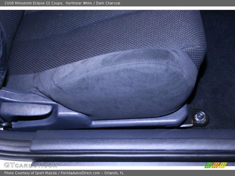 Northstar White / Dark Charcoal 2008 Mitsubishi Eclipse GS Coupe