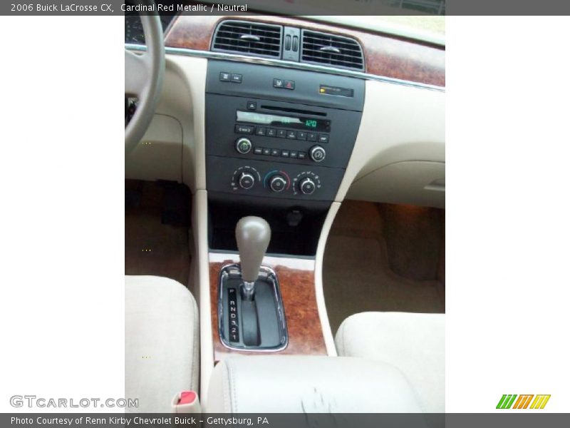 Cardinal Red Metallic / Neutral 2006 Buick LaCrosse CX