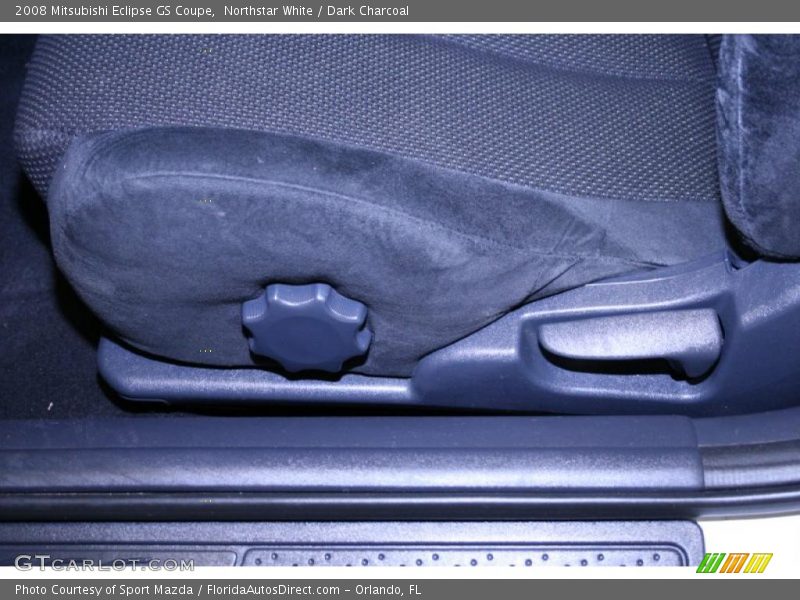 Northstar White / Dark Charcoal 2008 Mitsubishi Eclipse GS Coupe