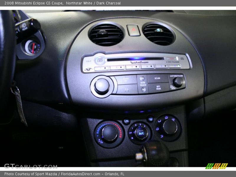 Northstar White / Dark Charcoal 2008 Mitsubishi Eclipse GS Coupe