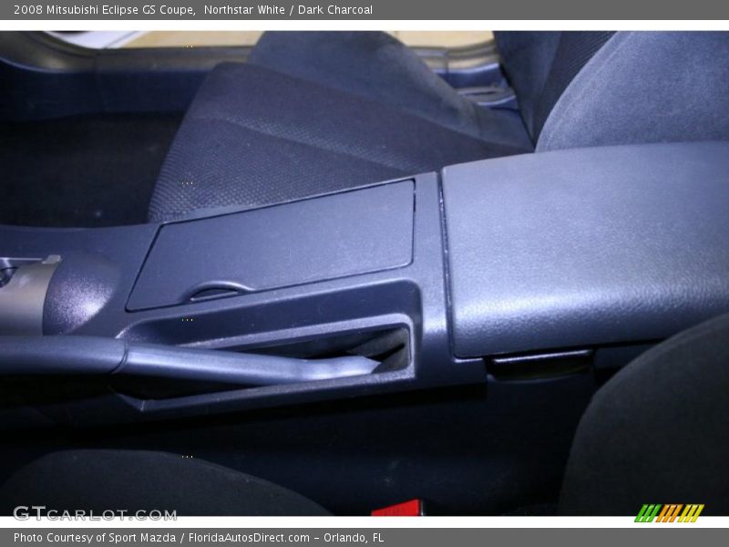 Northstar White / Dark Charcoal 2008 Mitsubishi Eclipse GS Coupe