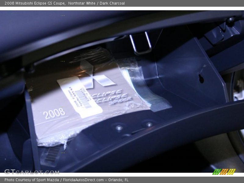 Northstar White / Dark Charcoal 2008 Mitsubishi Eclipse GS Coupe