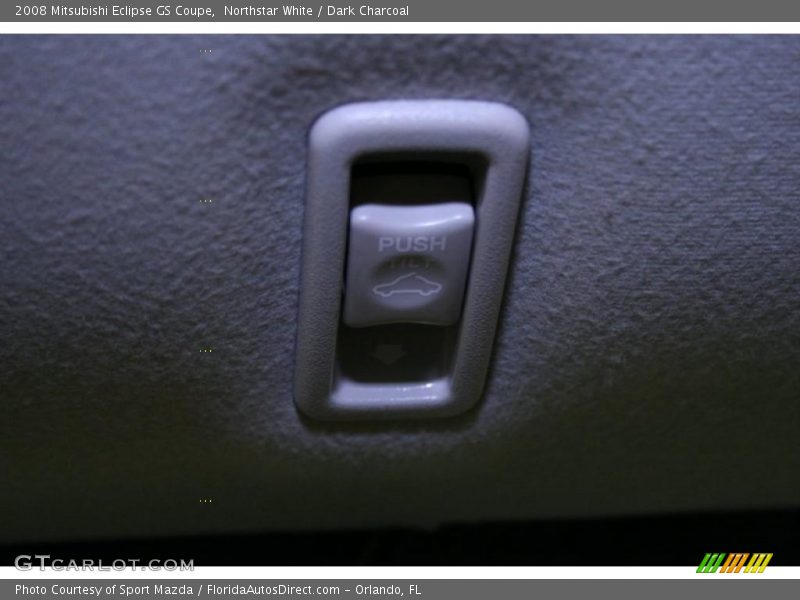 Northstar White / Dark Charcoal 2008 Mitsubishi Eclipse GS Coupe
