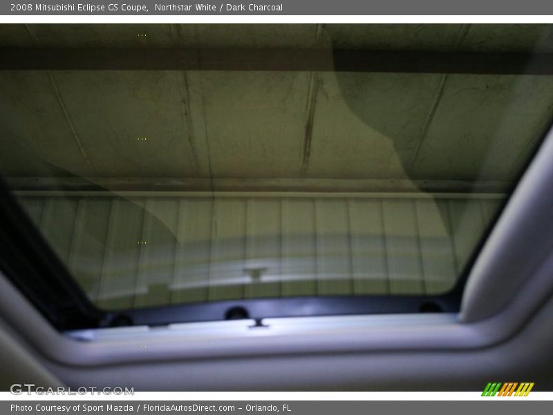Northstar White / Dark Charcoal 2008 Mitsubishi Eclipse GS Coupe