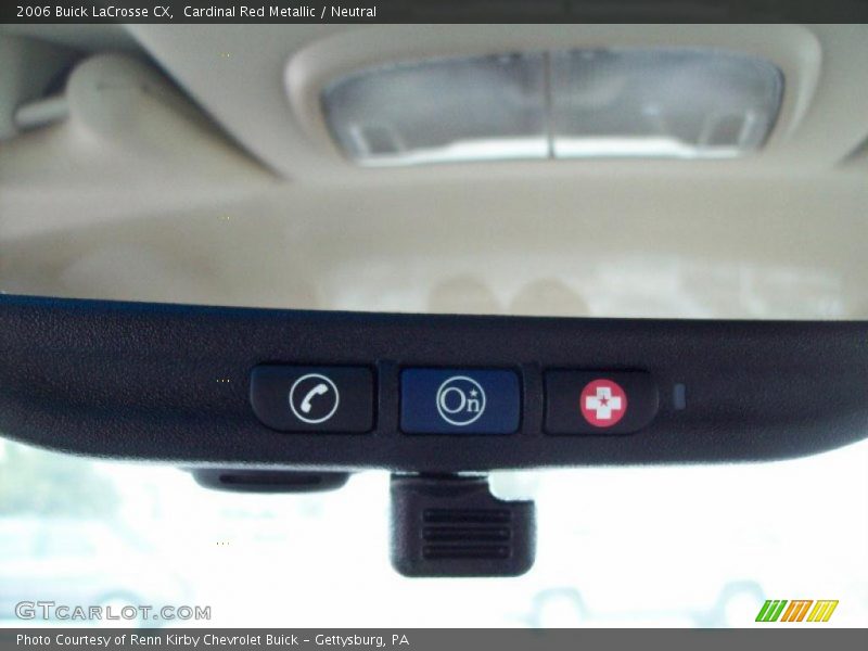 Cardinal Red Metallic / Neutral 2006 Buick LaCrosse CX
