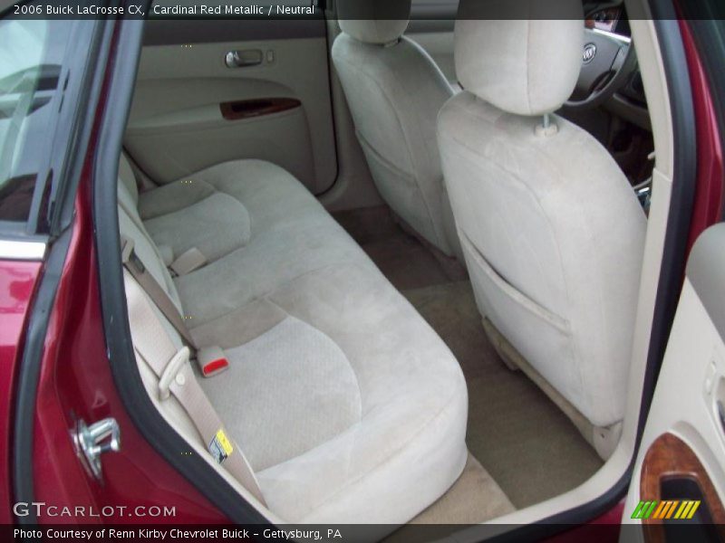 Cardinal Red Metallic / Neutral 2006 Buick LaCrosse CX
