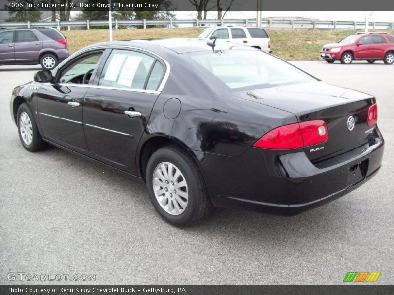 Black Onyx / Titanium Gray 2006 Buick Lucerne CX