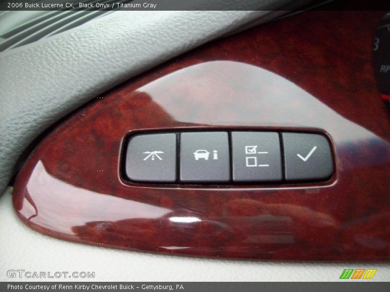 Black Onyx / Titanium Gray 2006 Buick Lucerne CX