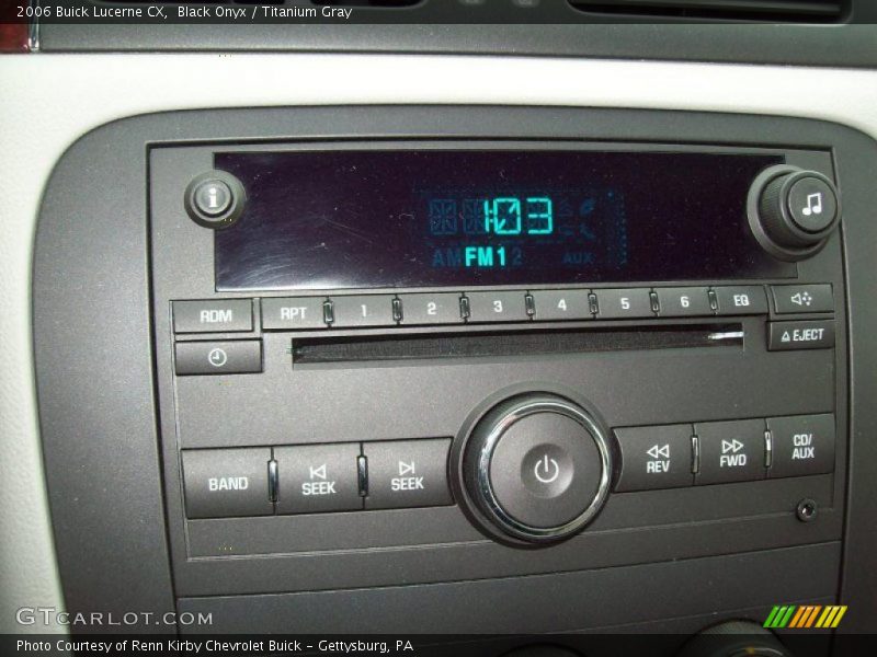 Black Onyx / Titanium Gray 2006 Buick Lucerne CX