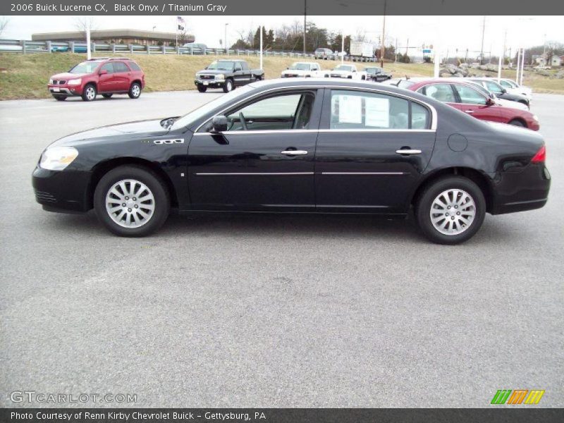 Black Onyx / Titanium Gray 2006 Buick Lucerne CX