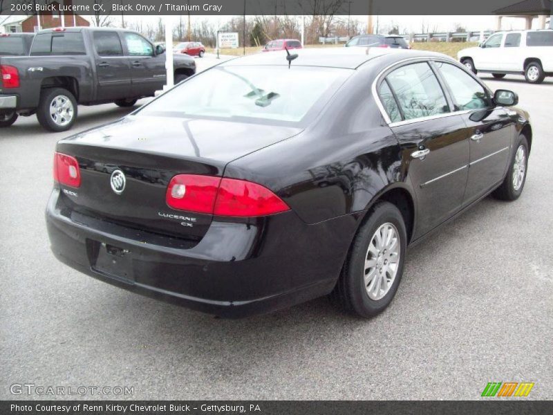 Black Onyx / Titanium Gray 2006 Buick Lucerne CX