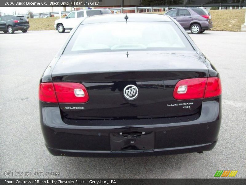 Black Onyx / Titanium Gray 2006 Buick Lucerne CX