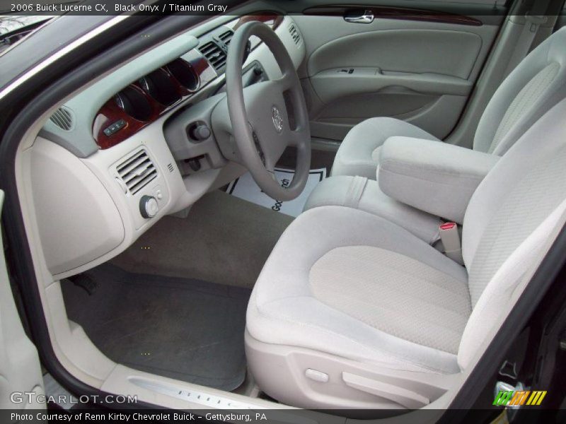 Black Onyx / Titanium Gray 2006 Buick Lucerne CX