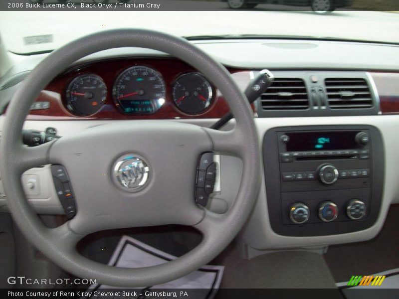 Black Onyx / Titanium Gray 2006 Buick Lucerne CX