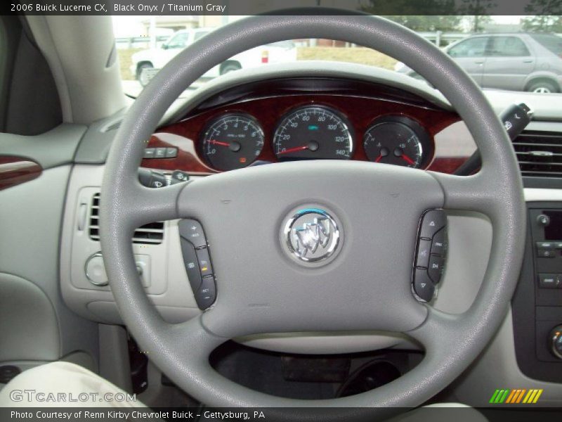 Black Onyx / Titanium Gray 2006 Buick Lucerne CX