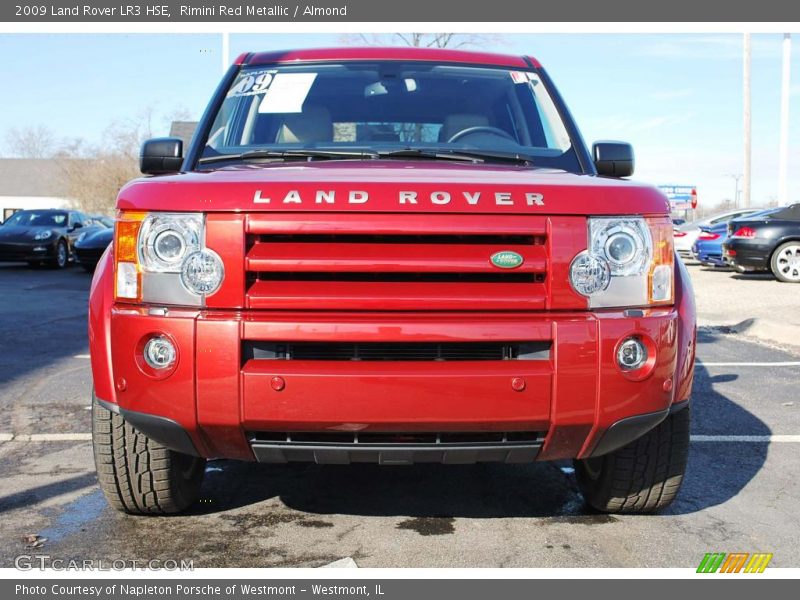 Rimini Red Metallic / Almond 2009 Land Rover LR3 HSE