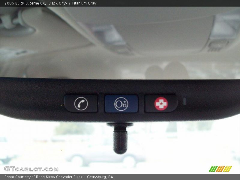 Black Onyx / Titanium Gray 2006 Buick Lucerne CX