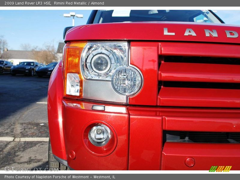 Rimini Red Metallic / Almond 2009 Land Rover LR3 HSE