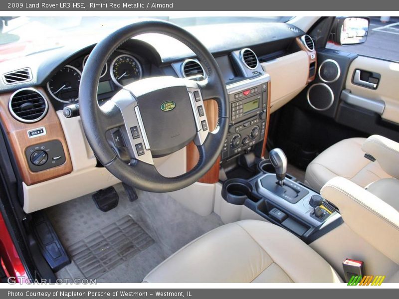 Rimini Red Metallic / Almond 2009 Land Rover LR3 HSE
