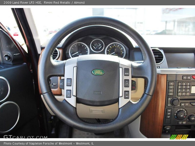 Rimini Red Metallic / Almond 2009 Land Rover LR3 HSE