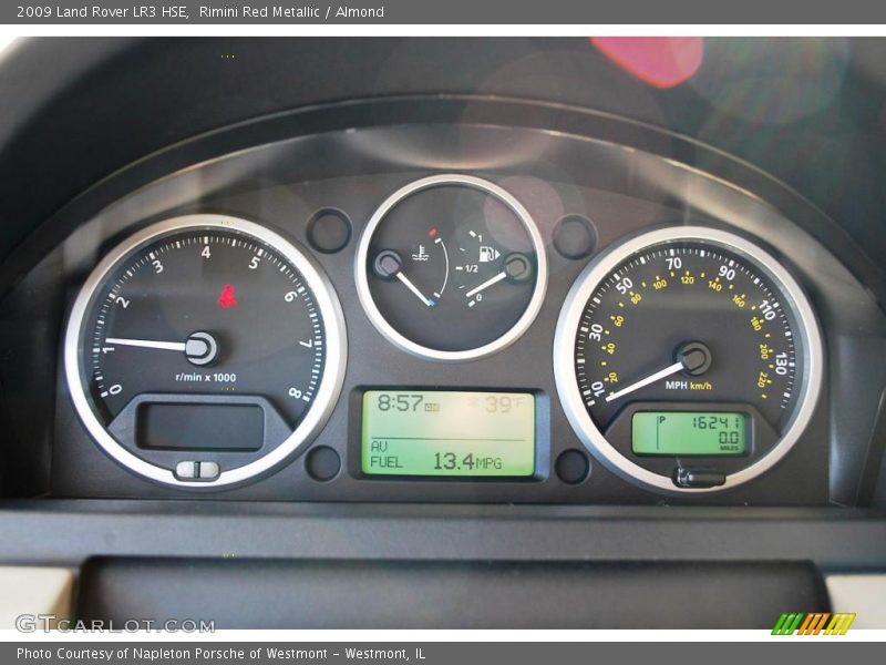 Rimini Red Metallic / Almond 2009 Land Rover LR3 HSE