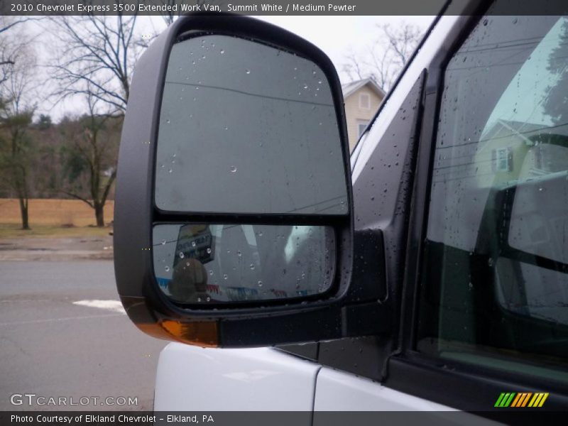Summit White / Medium Pewter 2010 Chevrolet Express 3500 Extended Work Van