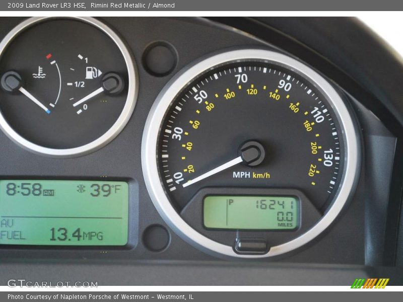 Rimini Red Metallic / Almond 2009 Land Rover LR3 HSE