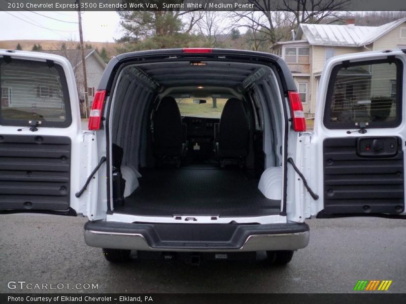 Summit White / Medium Pewter 2010 Chevrolet Express 3500 Extended Work Van