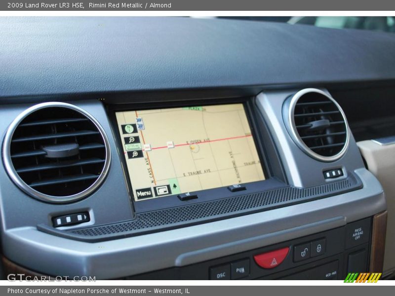 Rimini Red Metallic / Almond 2009 Land Rover LR3 HSE