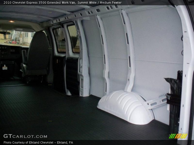 Summit White / Medium Pewter 2010 Chevrolet Express 3500 Extended Work Van