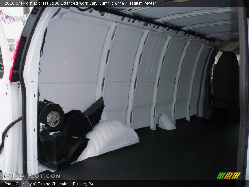 Summit White / Medium Pewter 2010 Chevrolet Express 3500 Extended Work Van