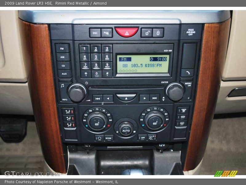 Rimini Red Metallic / Almond 2009 Land Rover LR3 HSE