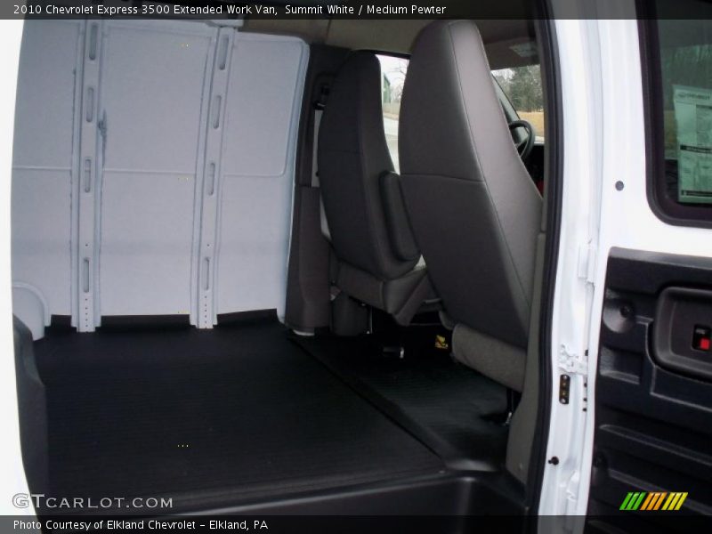 Summit White / Medium Pewter 2010 Chevrolet Express 3500 Extended Work Van