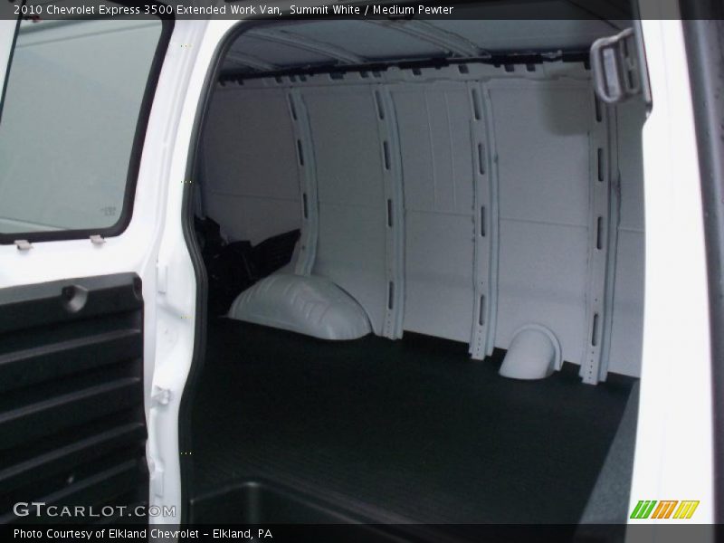 Summit White / Medium Pewter 2010 Chevrolet Express 3500 Extended Work Van