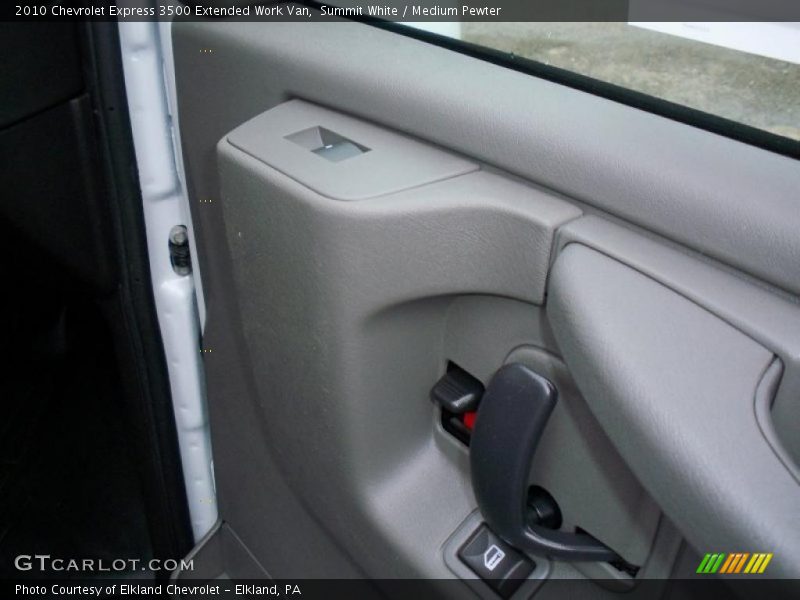 Summit White / Medium Pewter 2010 Chevrolet Express 3500 Extended Work Van