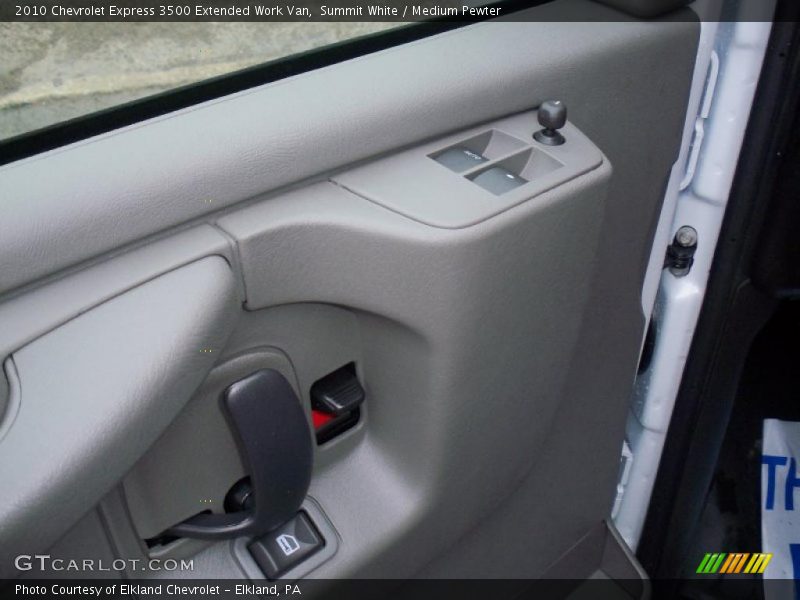 Summit White / Medium Pewter 2010 Chevrolet Express 3500 Extended Work Van