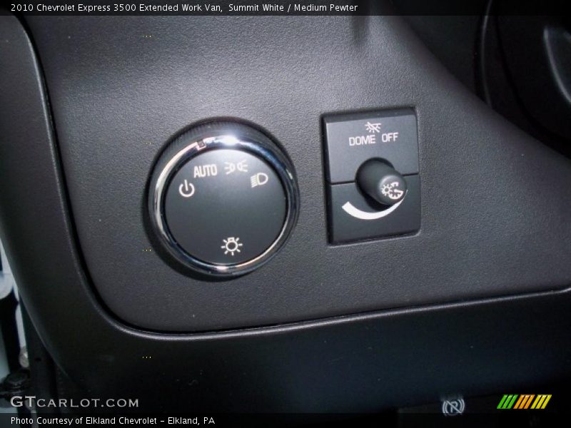 Summit White / Medium Pewter 2010 Chevrolet Express 3500 Extended Work Van