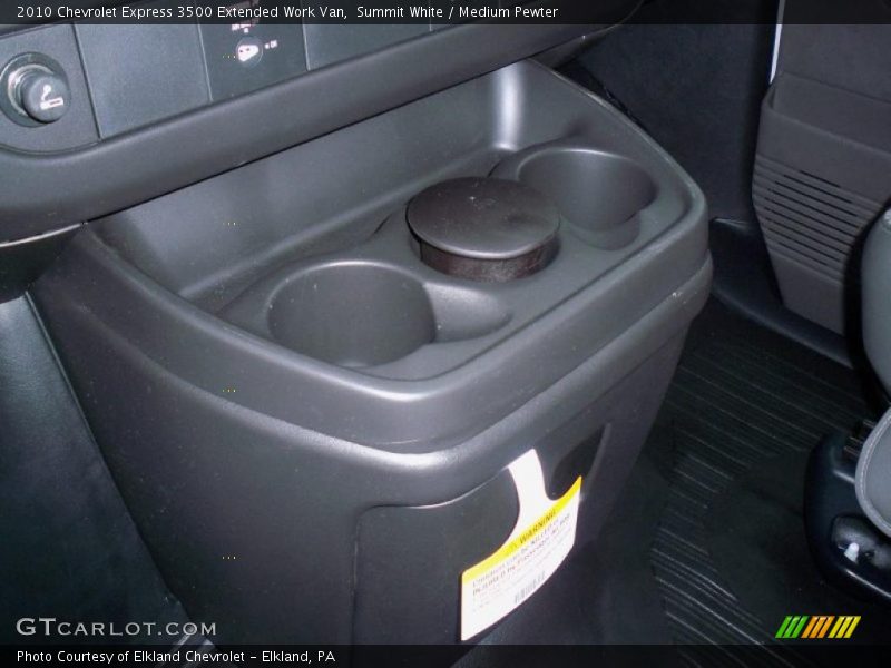 Summit White / Medium Pewter 2010 Chevrolet Express 3500 Extended Work Van