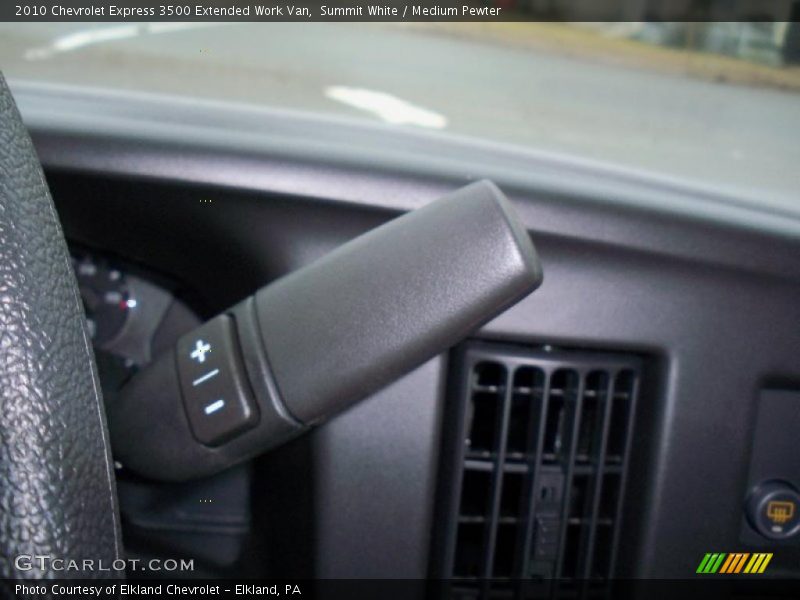 Summit White / Medium Pewter 2010 Chevrolet Express 3500 Extended Work Van