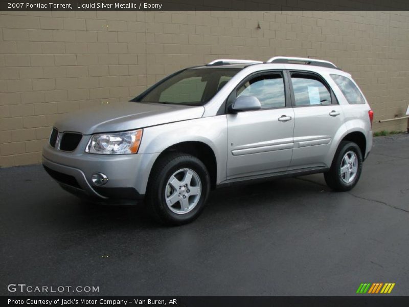 Liquid Silver Metallic / Ebony 2007 Pontiac Torrent