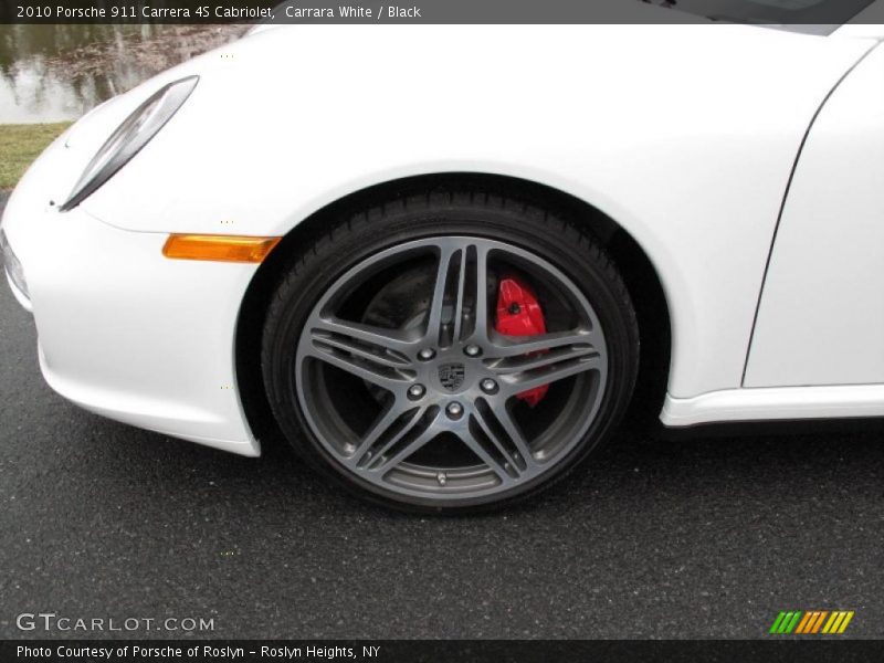 Carrara White / Black 2010 Porsche 911 Carrera 4S Cabriolet