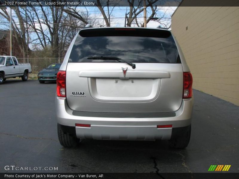 Liquid Silver Metallic / Ebony 2007 Pontiac Torrent